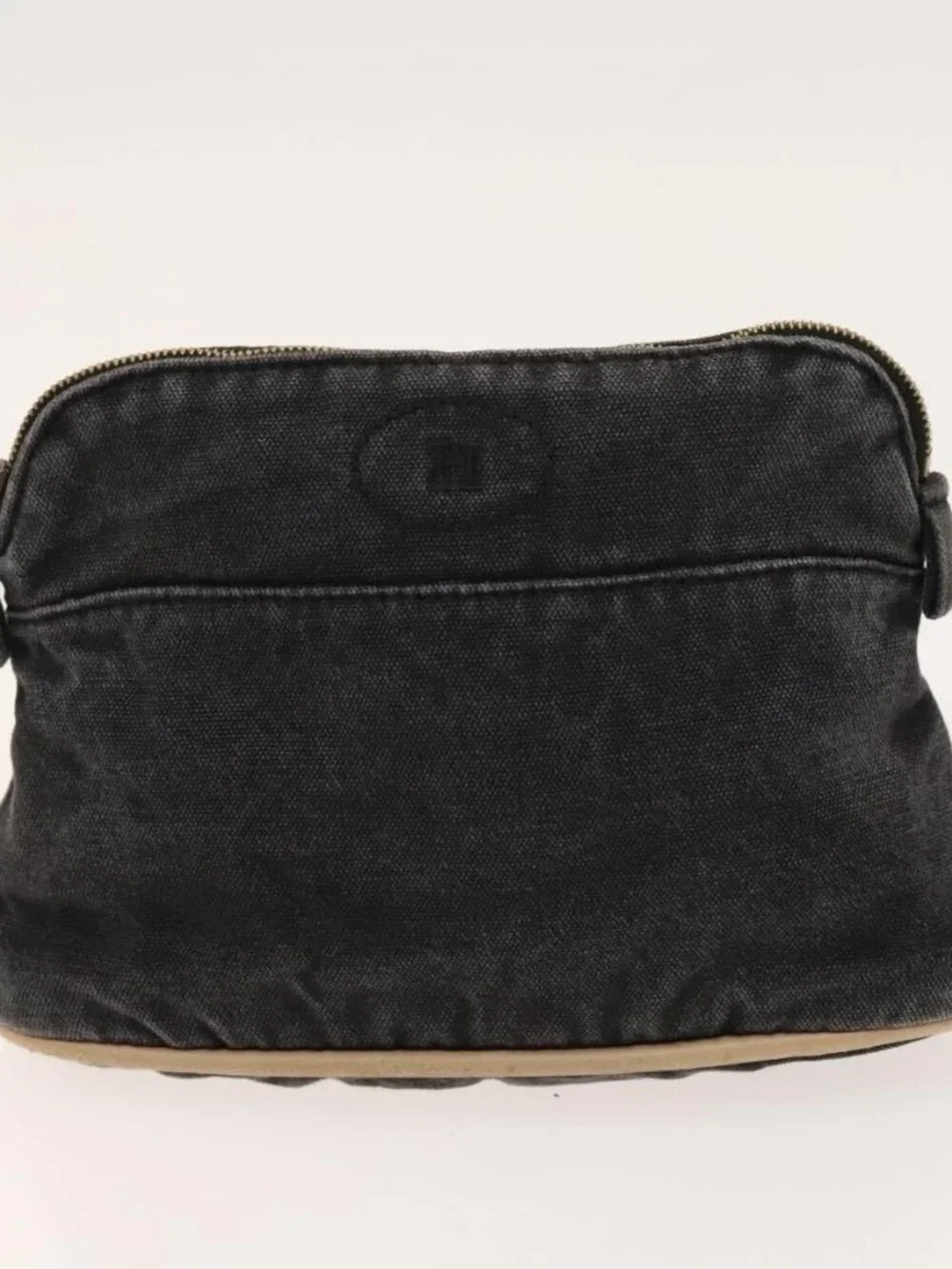HERMES Bolide Pouch Canvas 2 Set Black Auth bs26741 - Picture 4 of 15